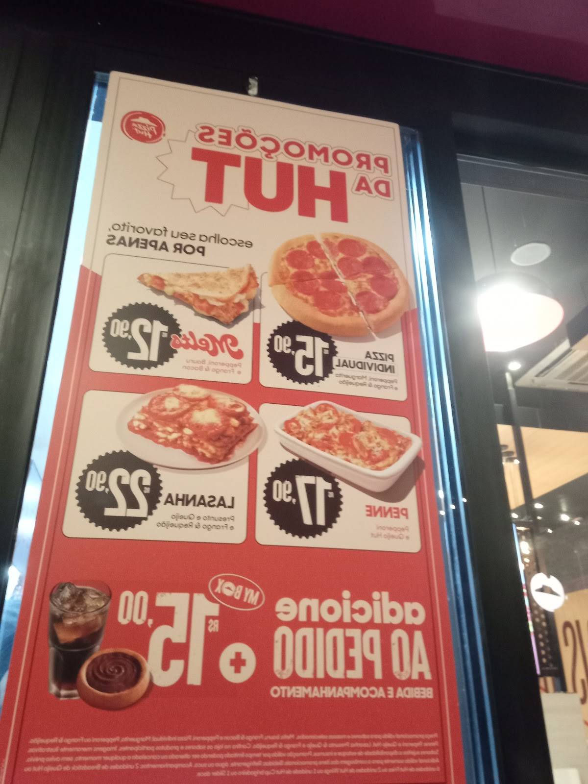 Pizza Hut cardápio