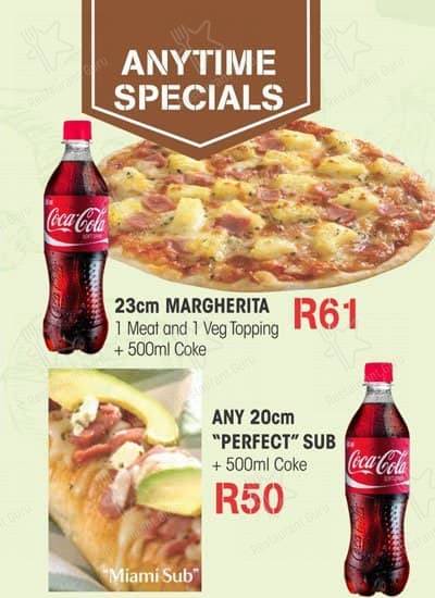 Menu de Pizza Perfect Clubview