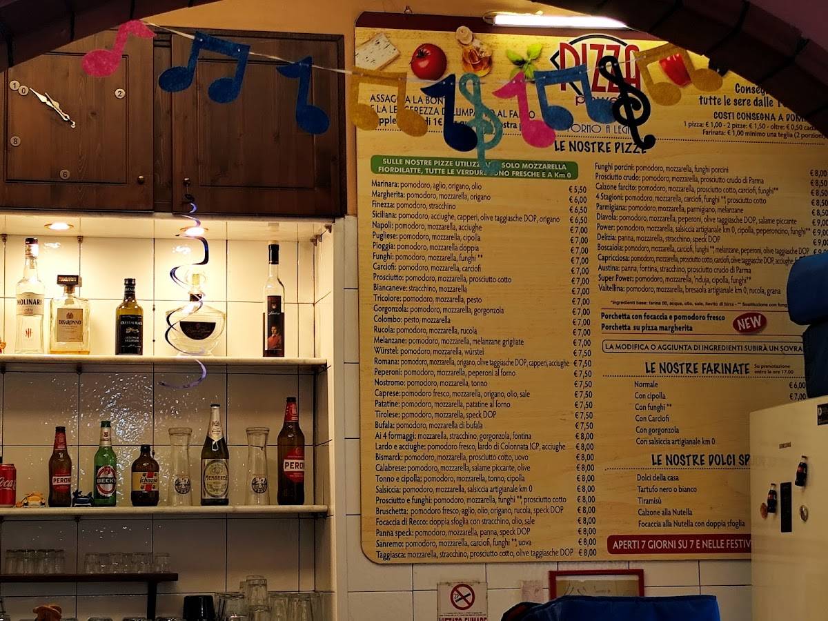 Menu di Pizza Power Di Gagliano Luca 
