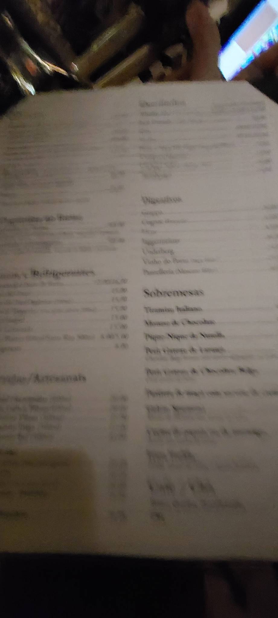 Pizzaria Basilico cardápio