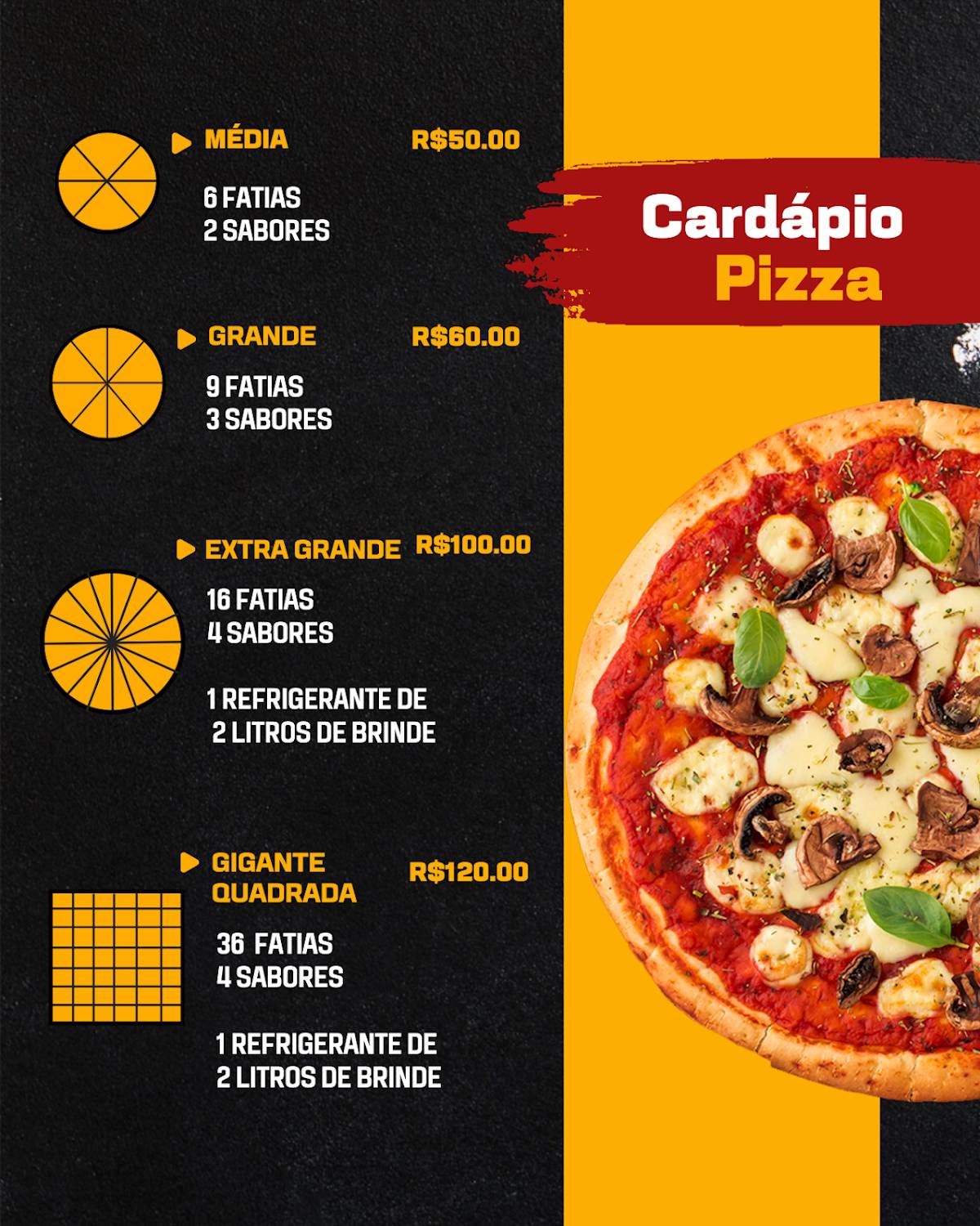 Pizzaria Varduca cardápio