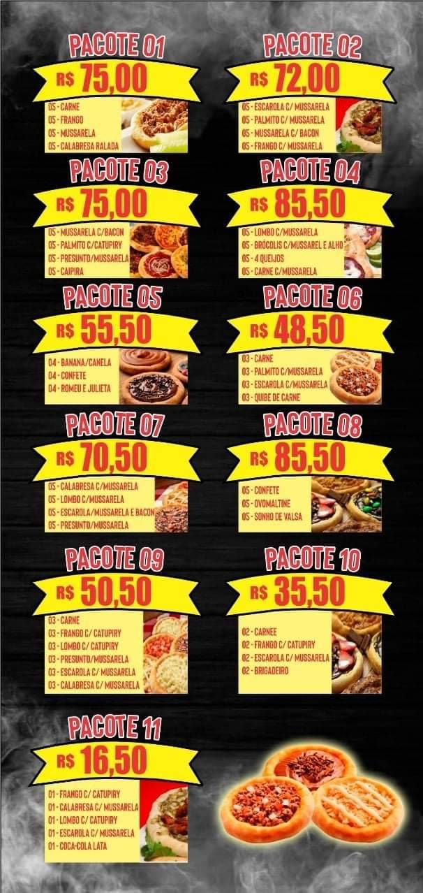 Pizzaria e Esfiharia Yabadu cardápio