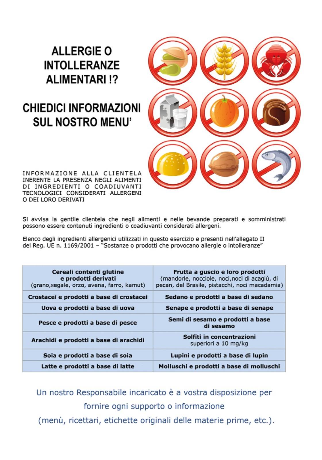 Menu di Al Casolare 