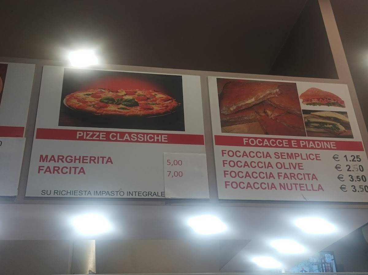 Menu di Pizzeria Grand Prix 