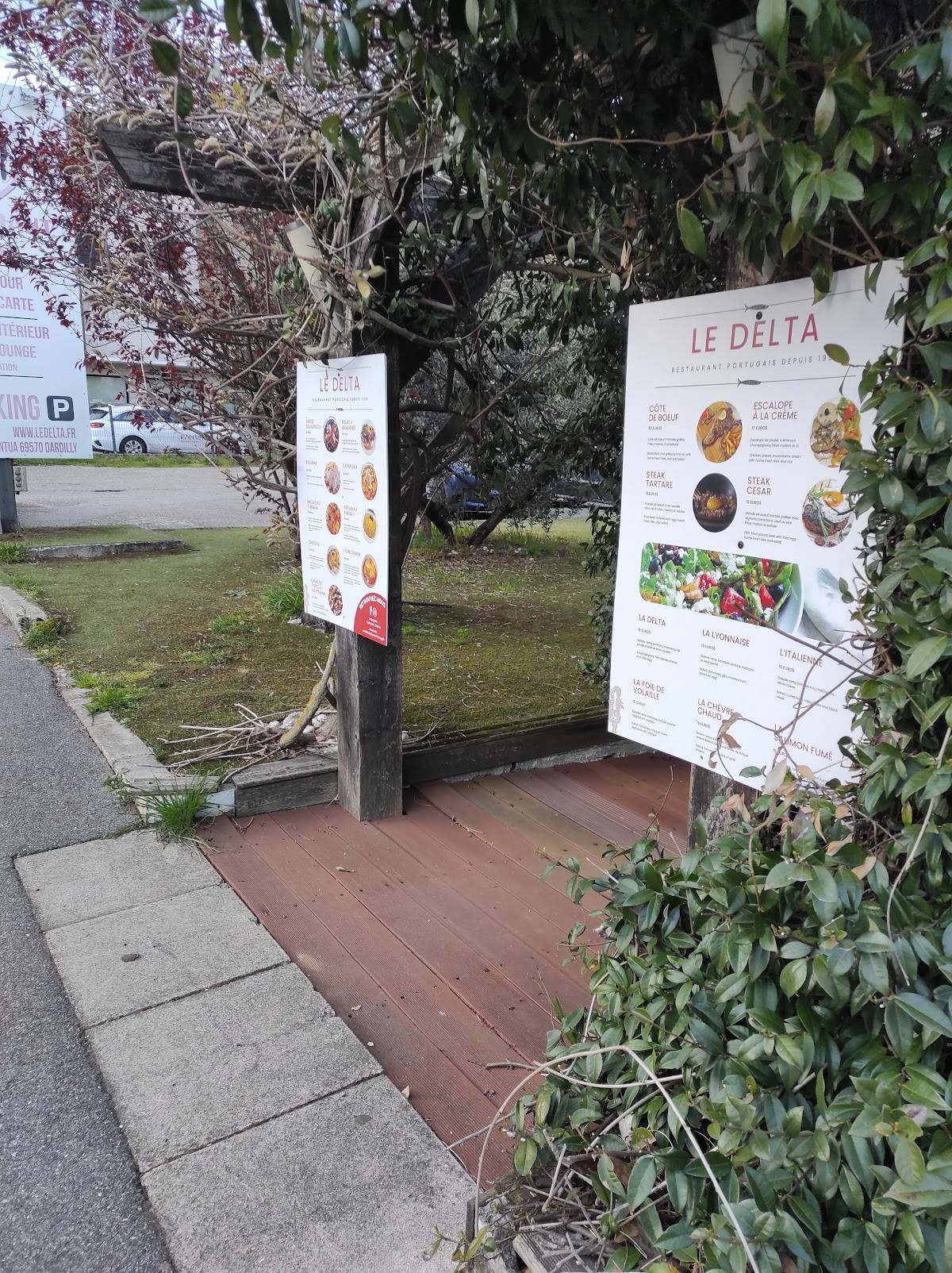 Menu de Le Delta Lyon