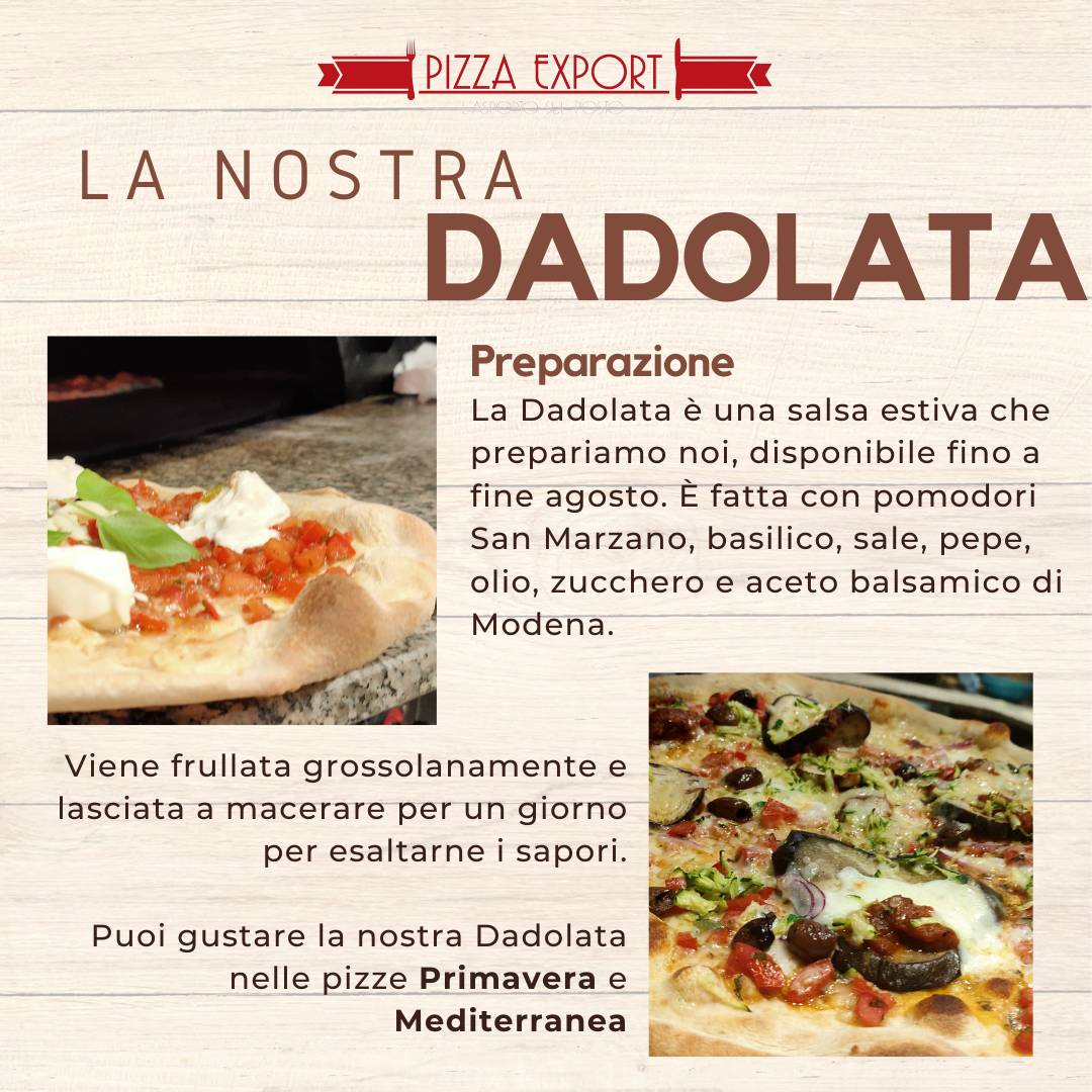 Menu di Pizza Export di Andrea Breda 