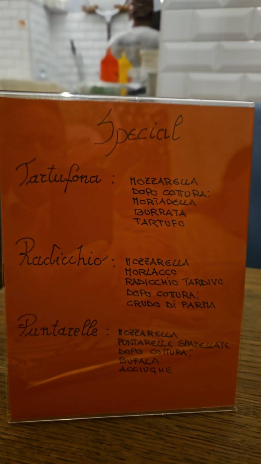 Menu di Pizzeria Al Duomo 