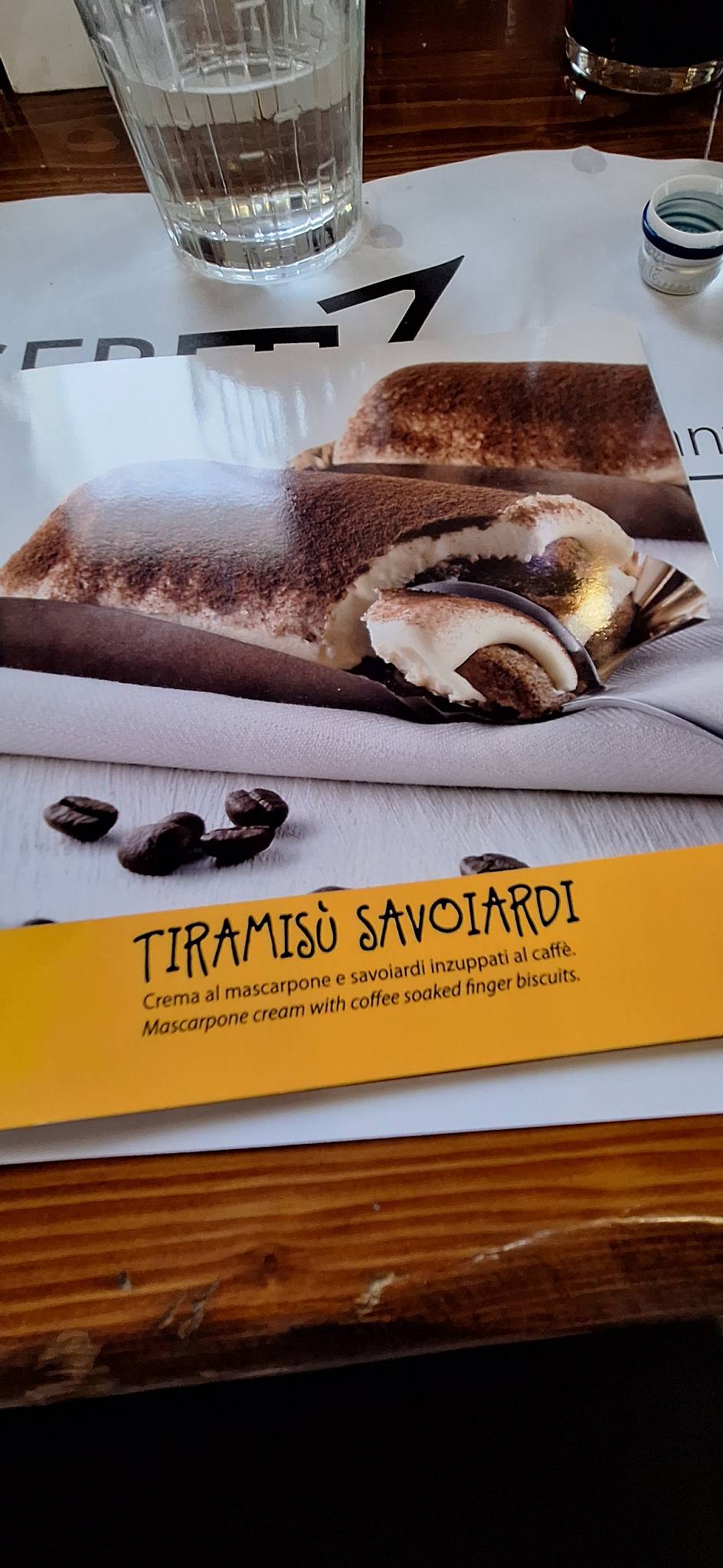 Menu di Pizzeria Ristorante Serenella 