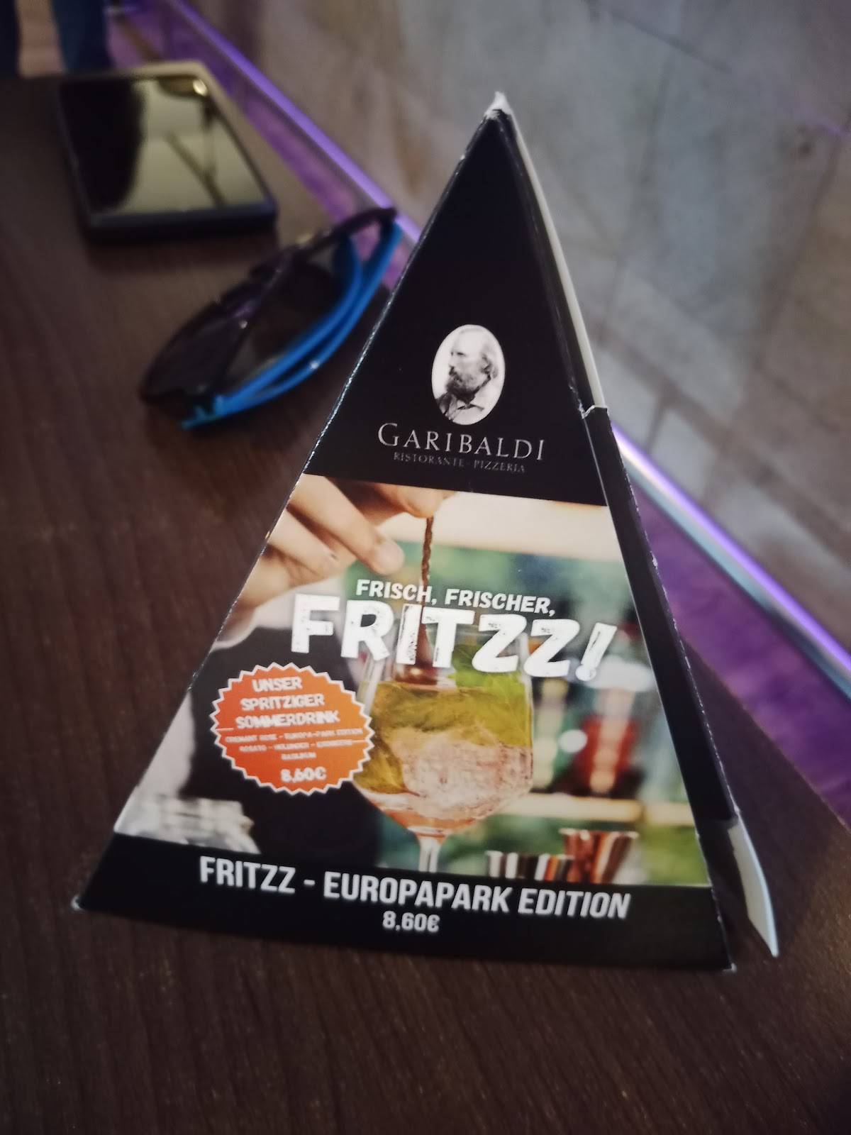 Menu de Pizzeria-Ristorante Garibaldi