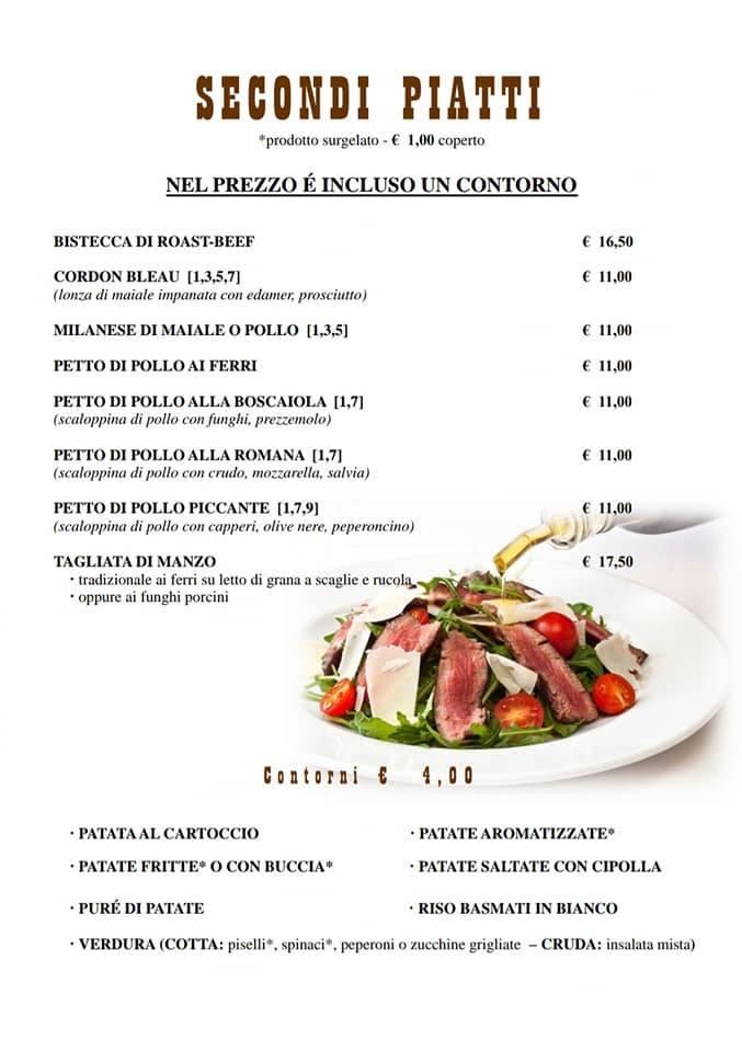 Menu di Western House 