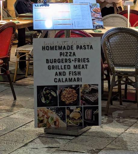 Menu di Pizzeria split 