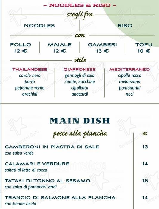 Menu di Plancha 