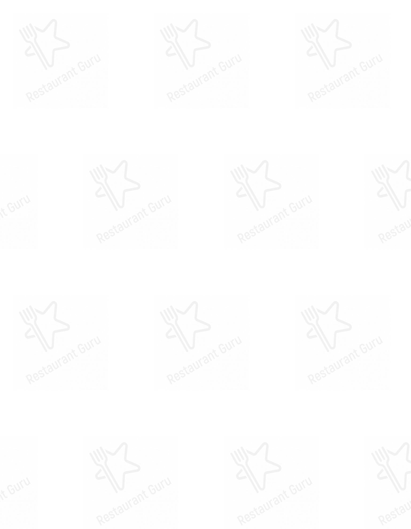 Poona Club - Menu bar