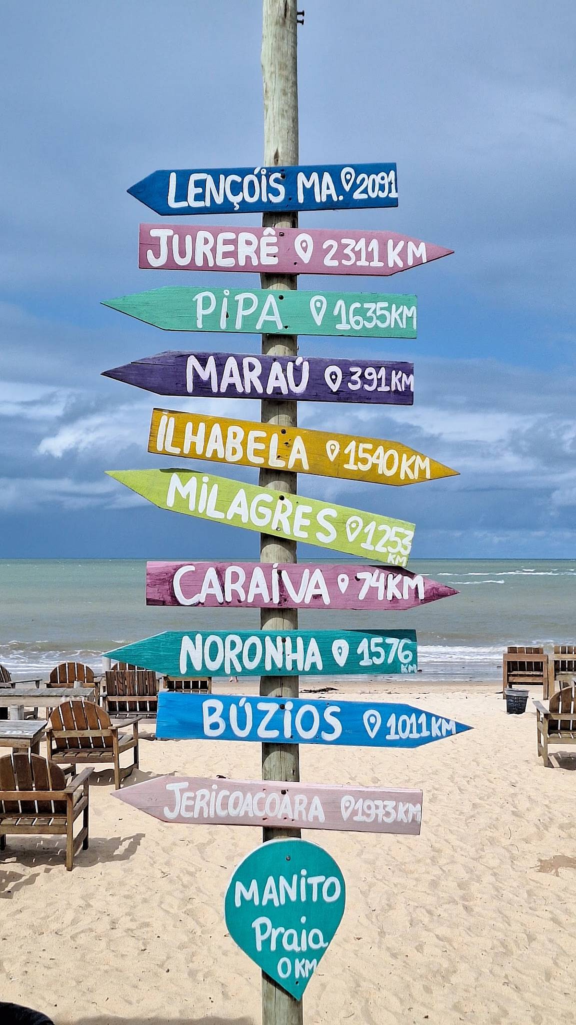 Manito Praia cardápio