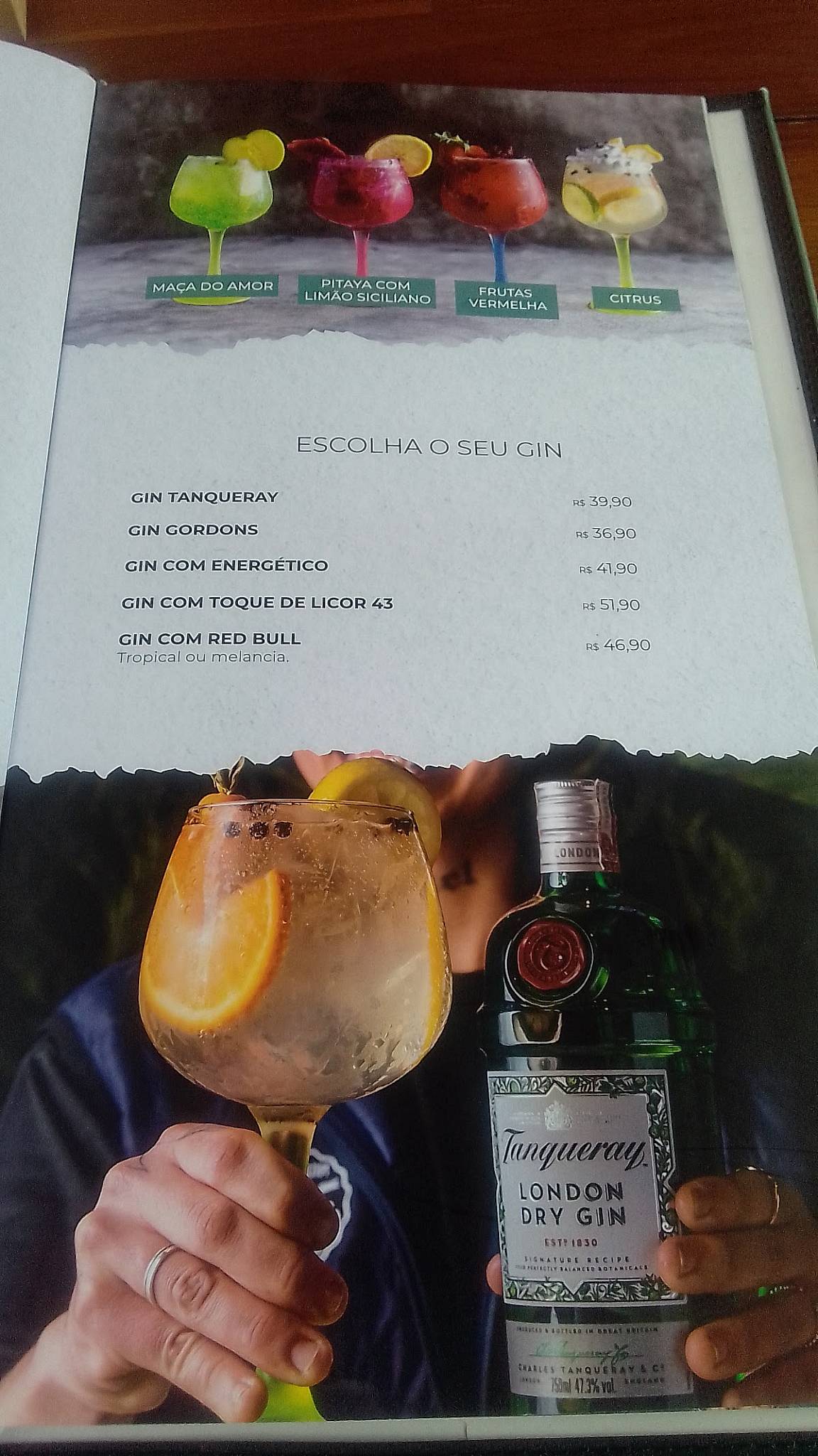 Praça Santa Paula cardápio