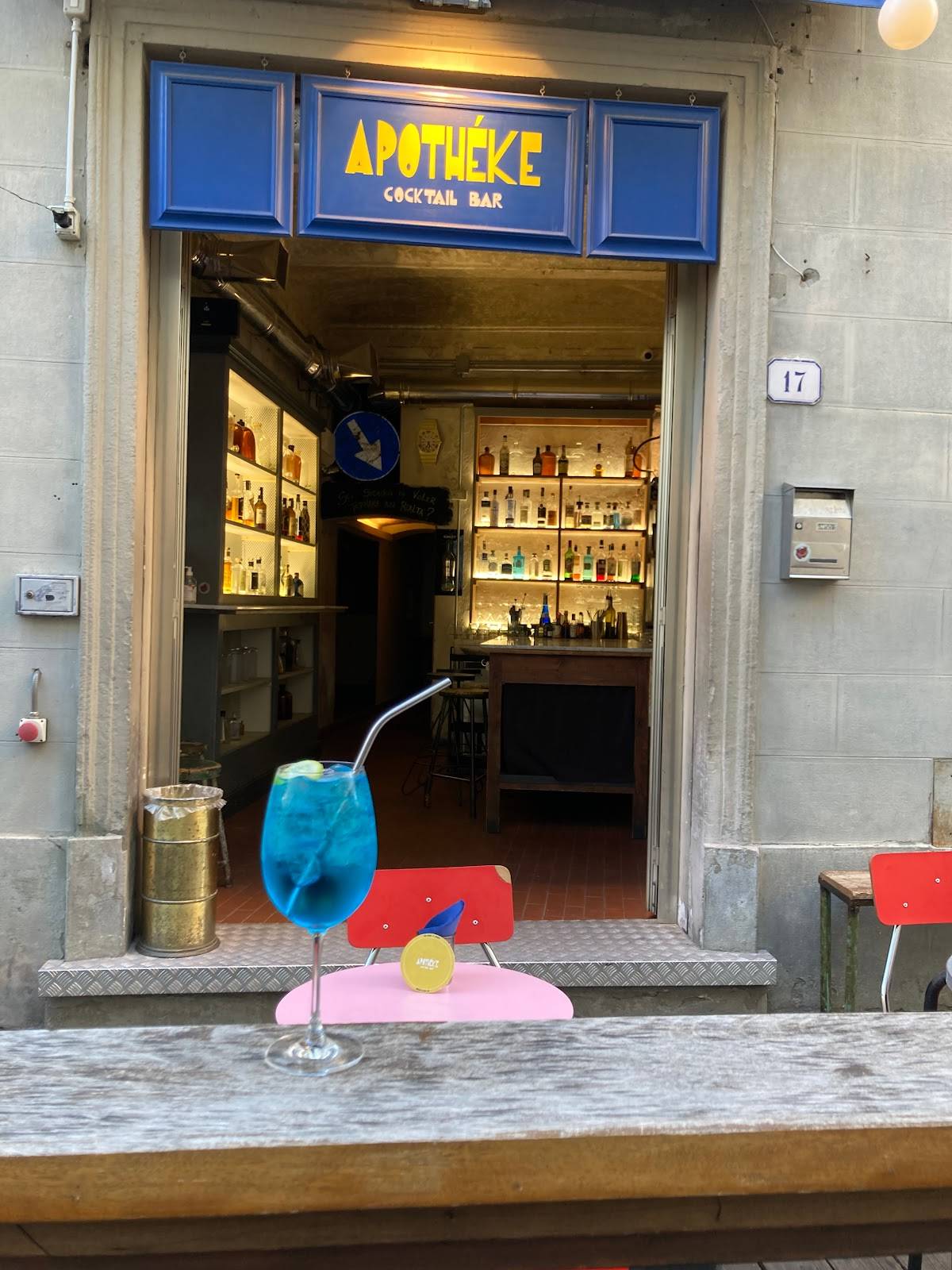 Menu di Apotheke Prato 