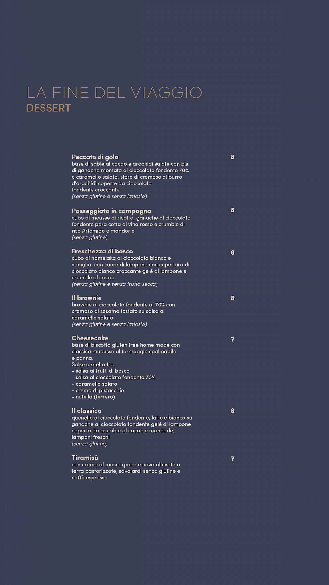 Menu di Procopio Pizzeria Palermo 