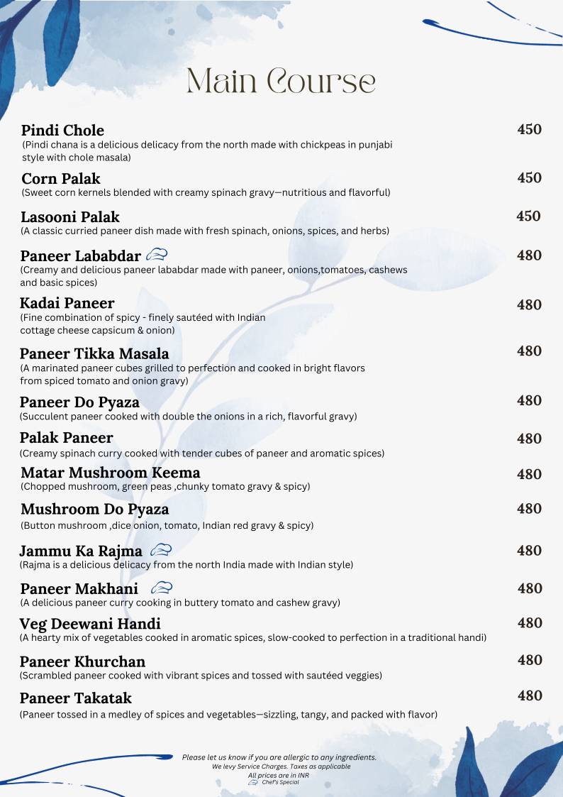 360° - Best cocktail bar & lounge Panoramic Rooftop menu
