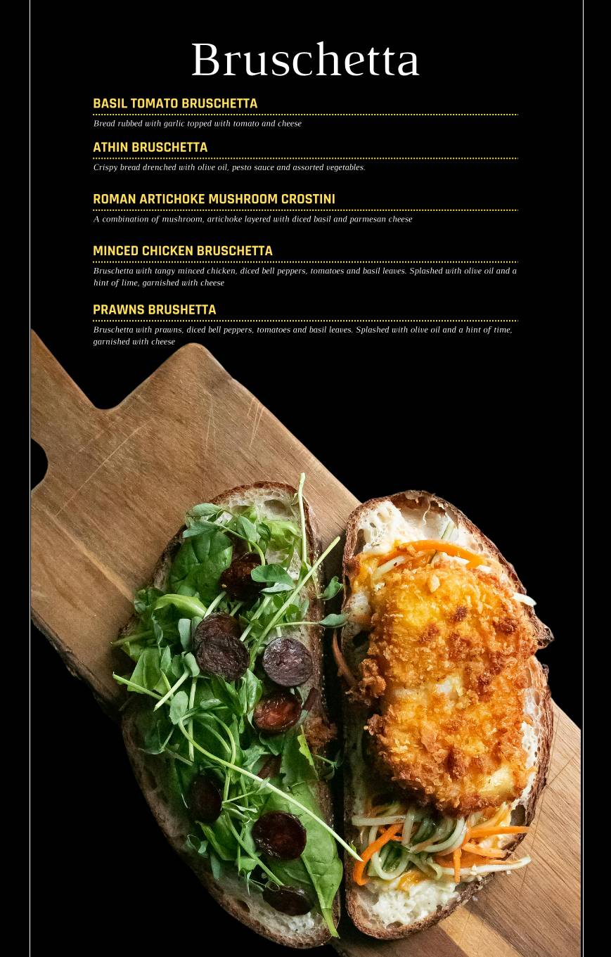 Atmosphere 6 menu