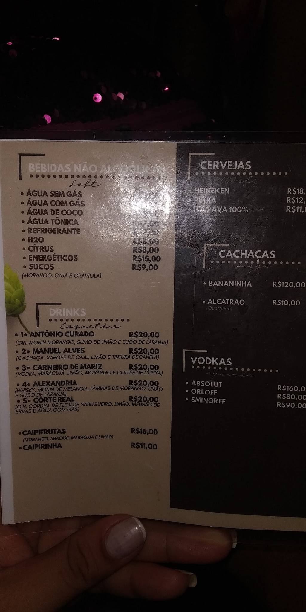 Boteco Qual a Boa cardápio