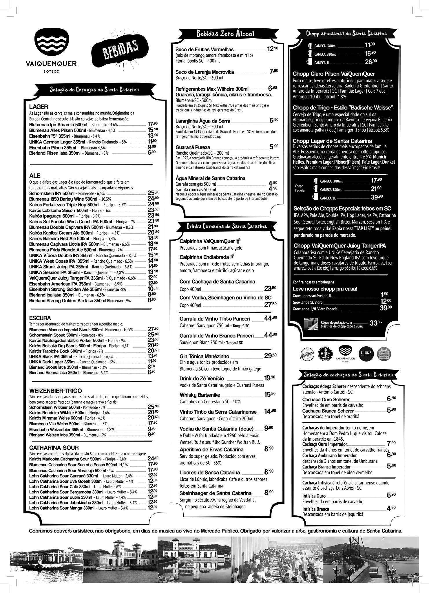 Boteco VaiQuemQuer cardápio
