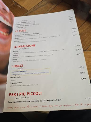 Menu di Don'Cola Siciliano di Nascita 