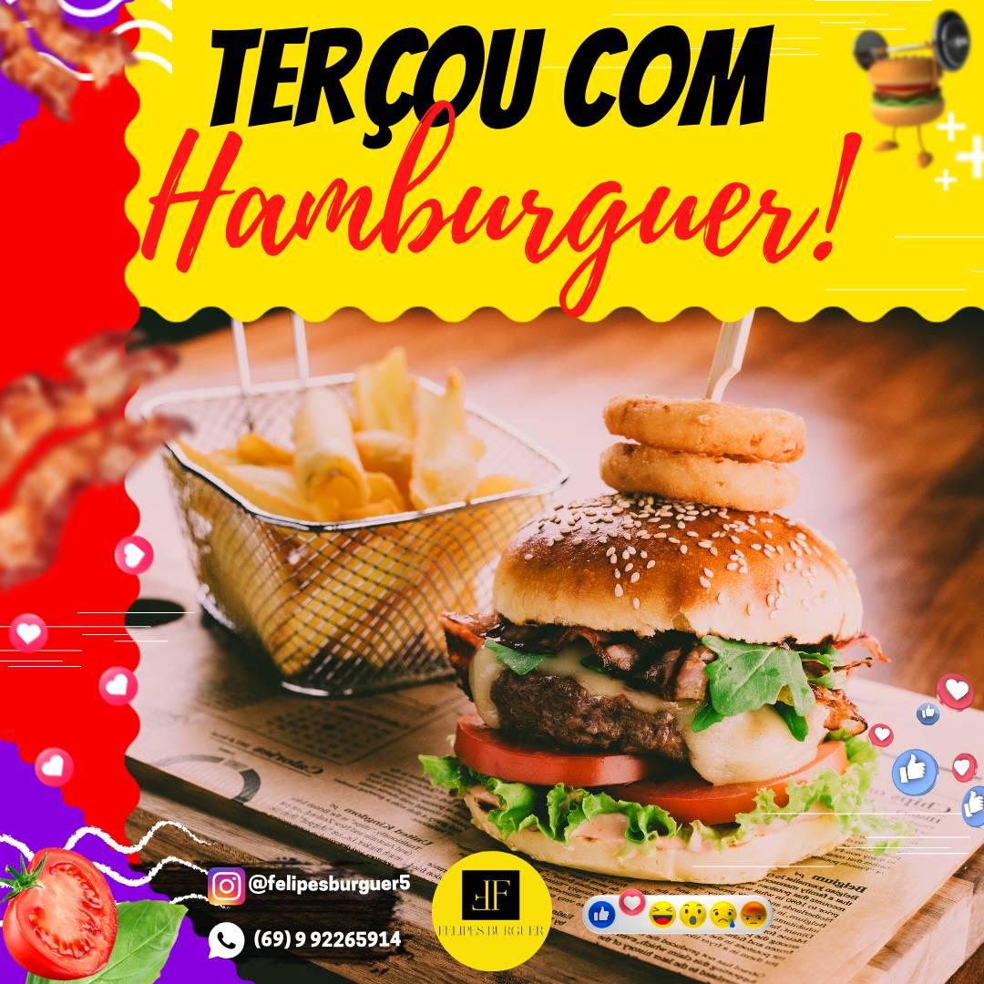Felipes Burger cardápio