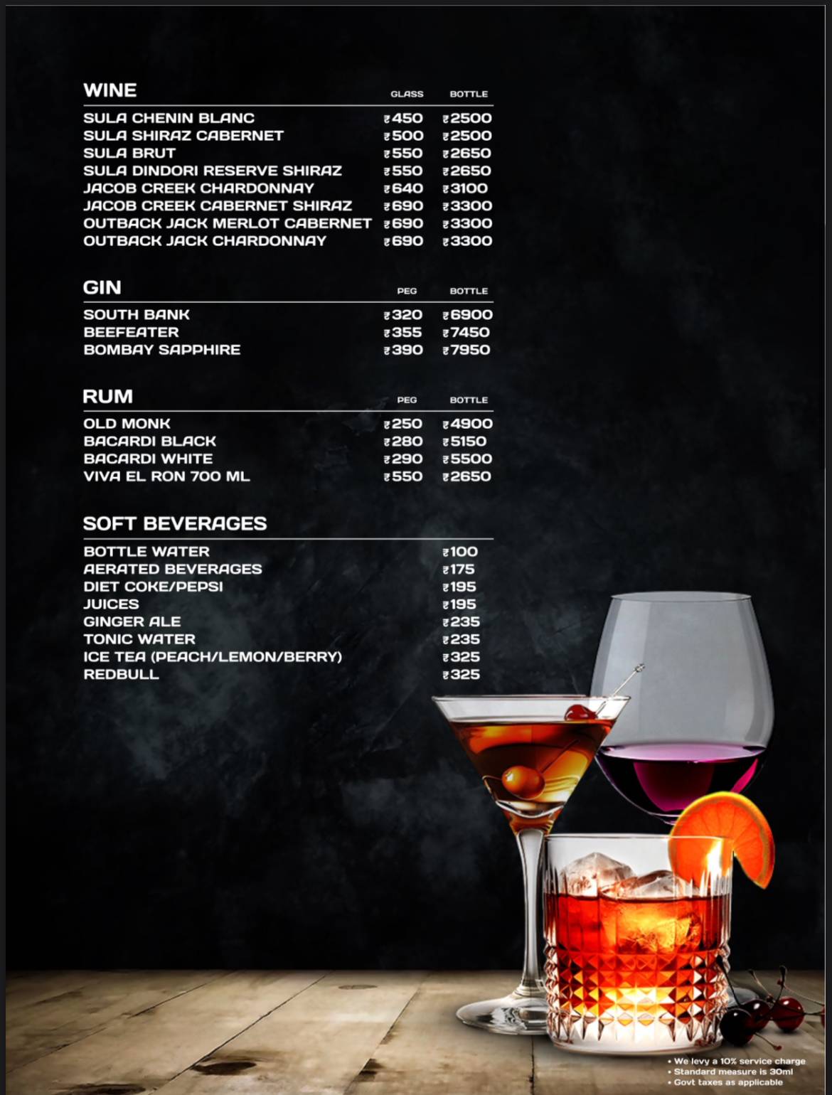 Lord of the Drinks Ranchi menu