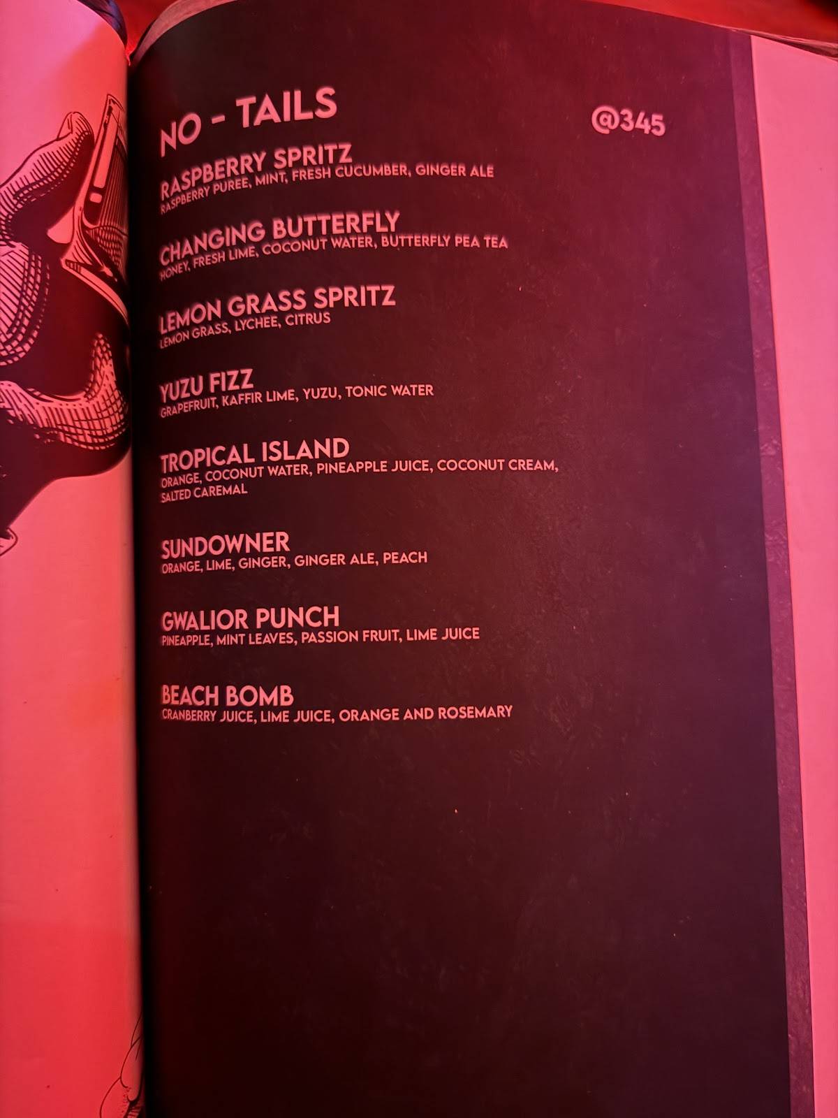 Molecule Gwalior menu