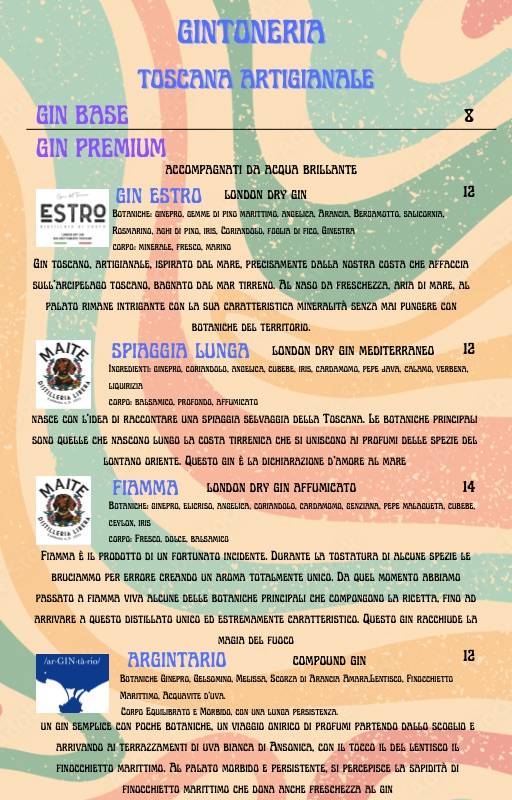 Menu di Quel Posticino Lì 
