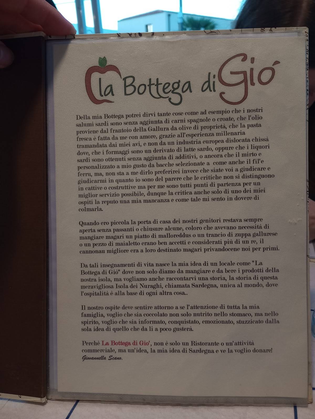 Menu di TPH Budoni - Risto Pub 2.0 
