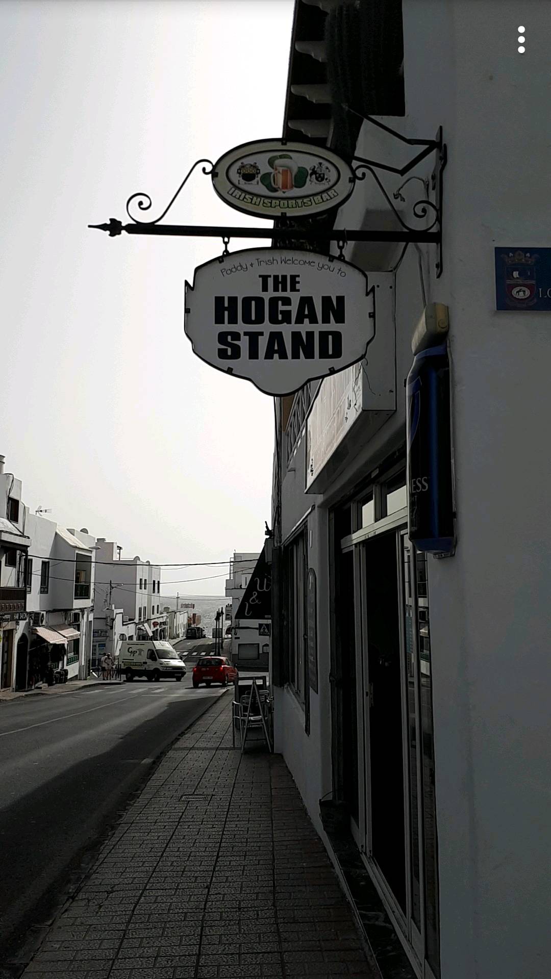 Menu at Hogan Stand Irish Bar, Tías