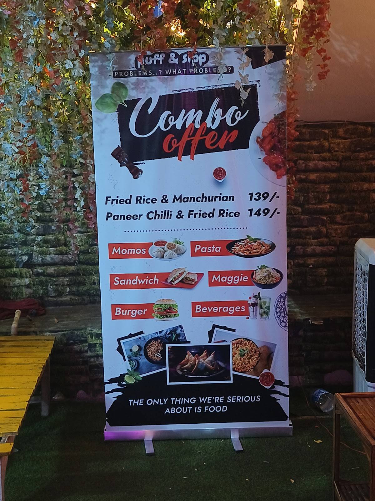 Puff&sipp menu