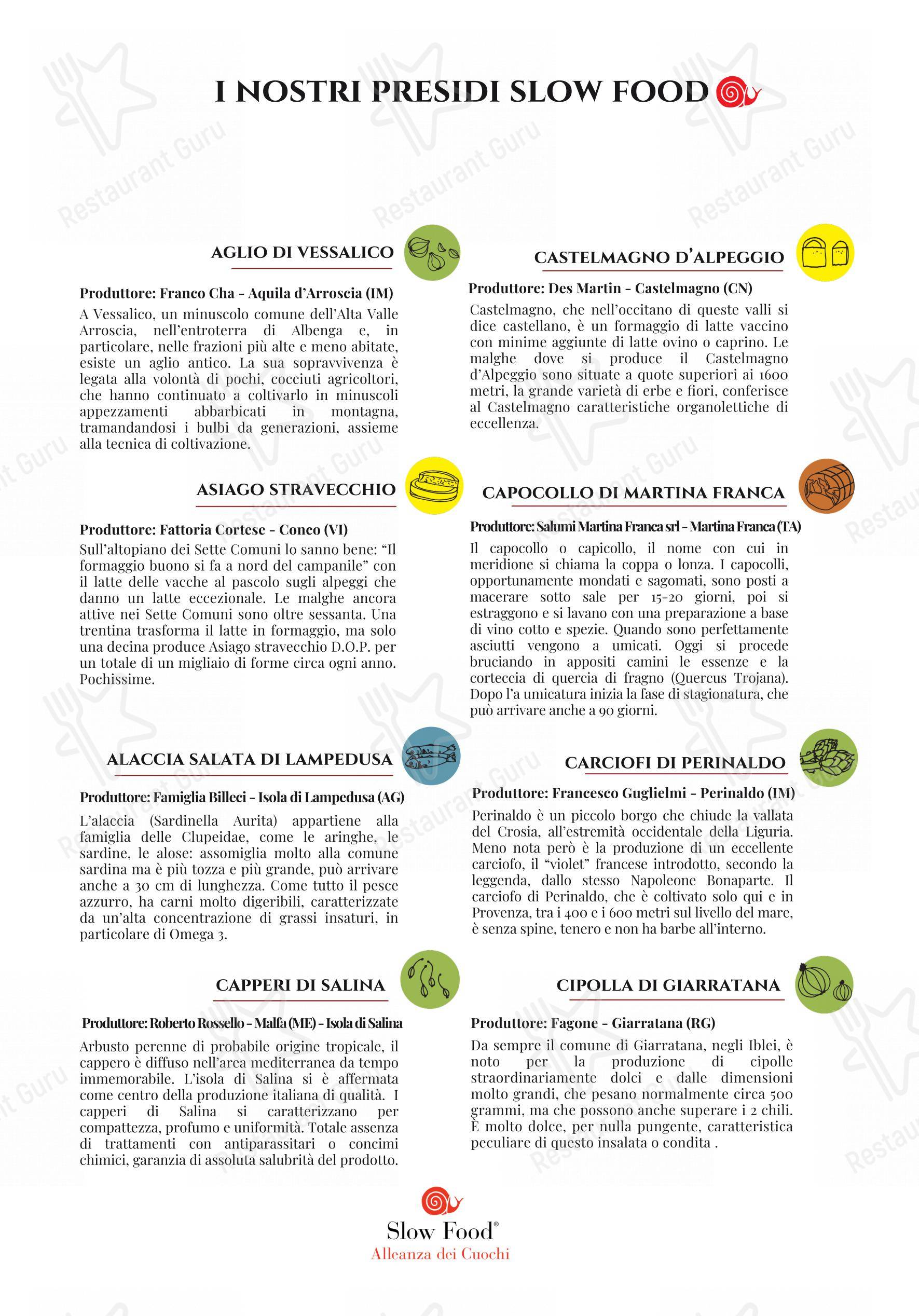 Pummarò.it in Torino - Menu