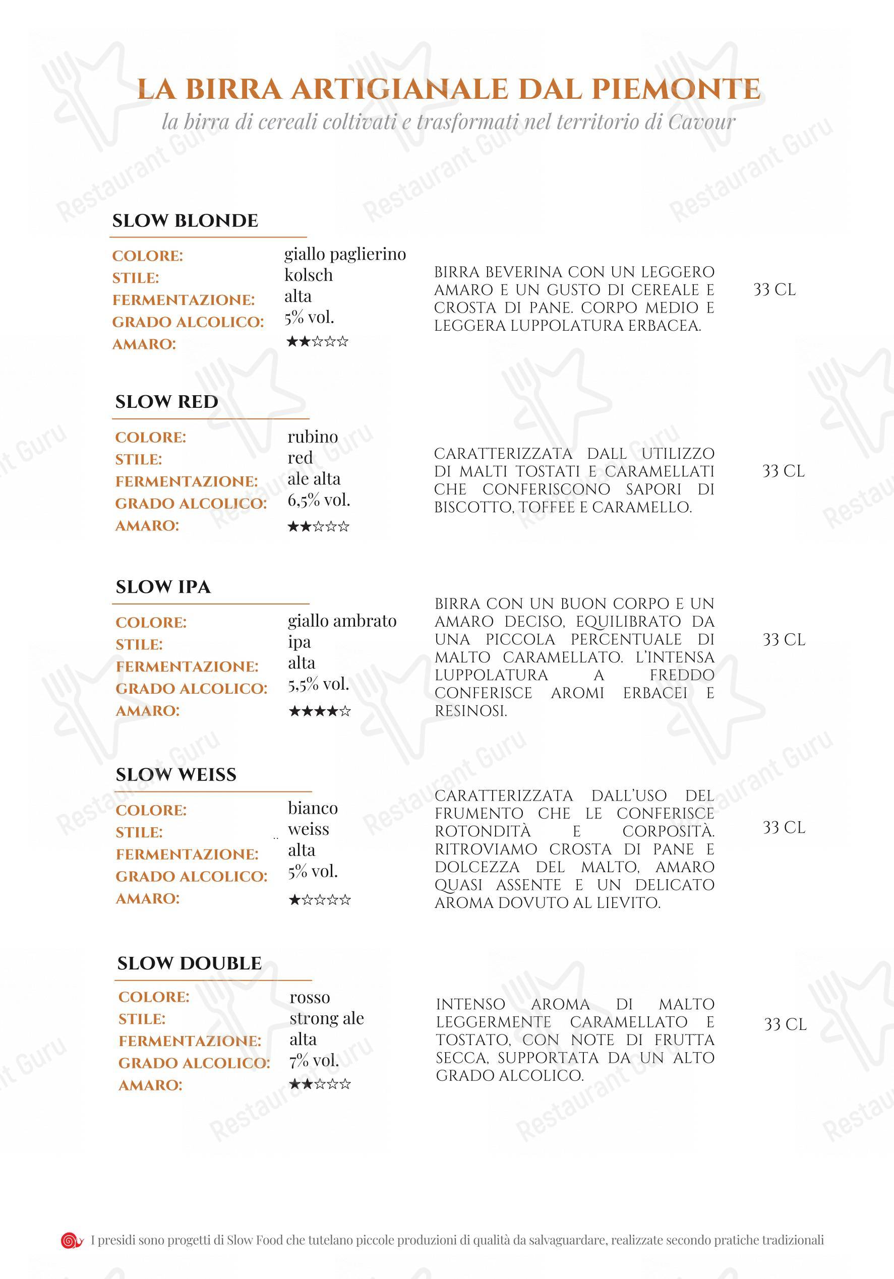 Menu per Pummarò.it pizzeria