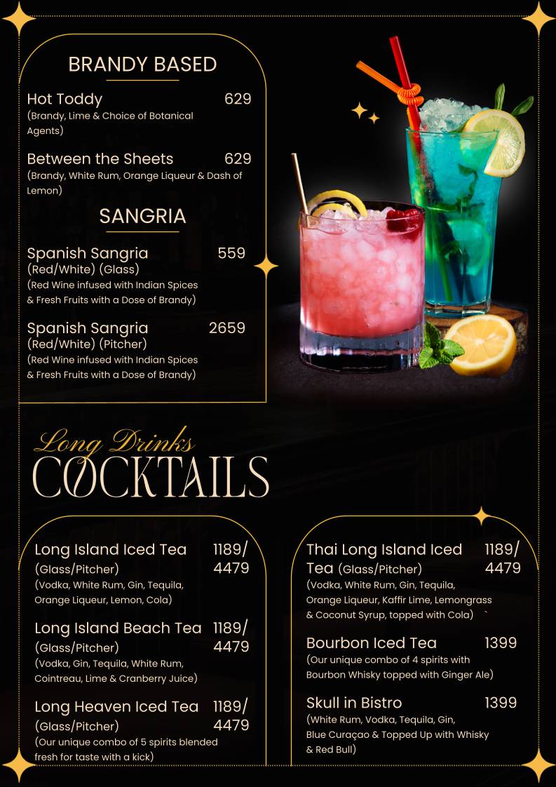 Bombay Bistro menu