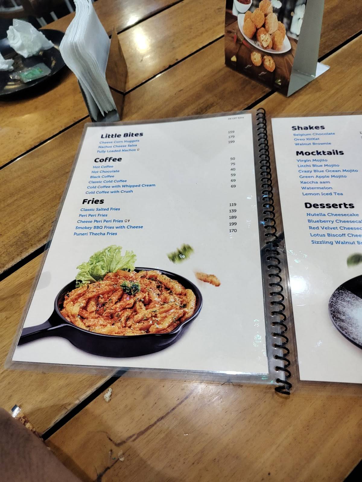 Crazy Cheesy Cafe - Viman nagar menu