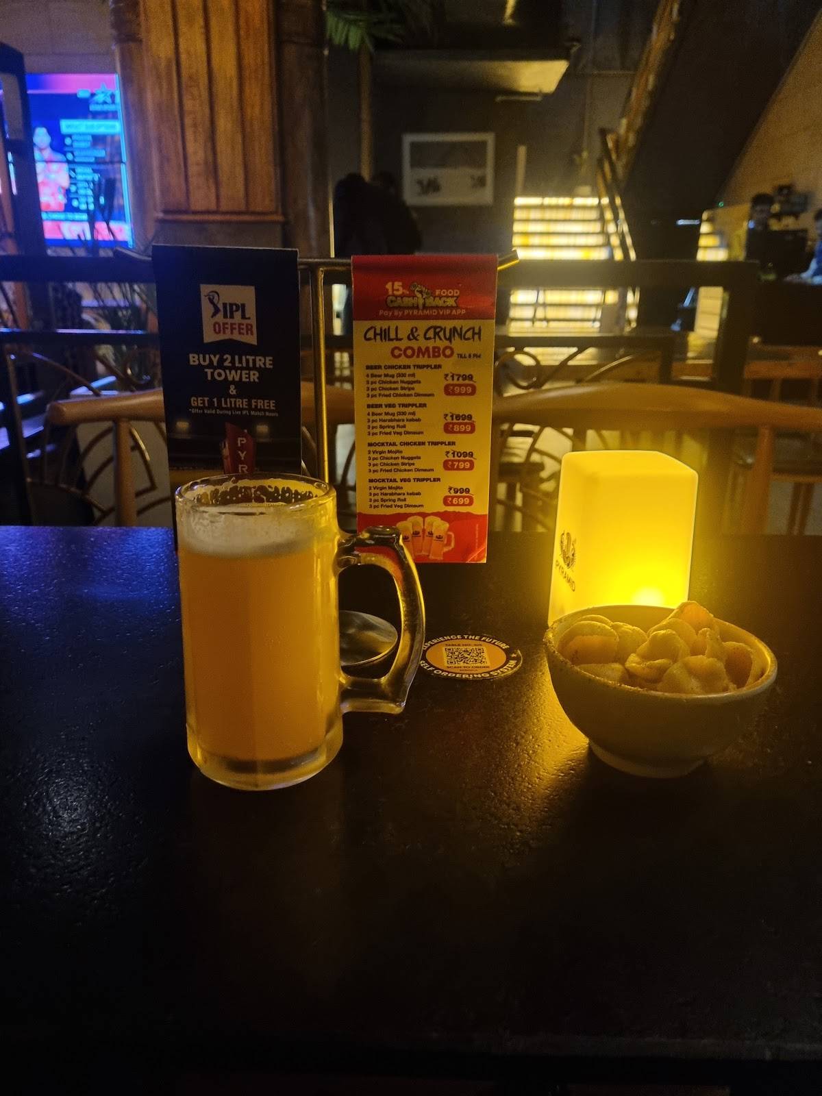 Pyramid Barnala Cafe Lounge Bar Microbrewery Nightclub Sky bar Restaurant menu