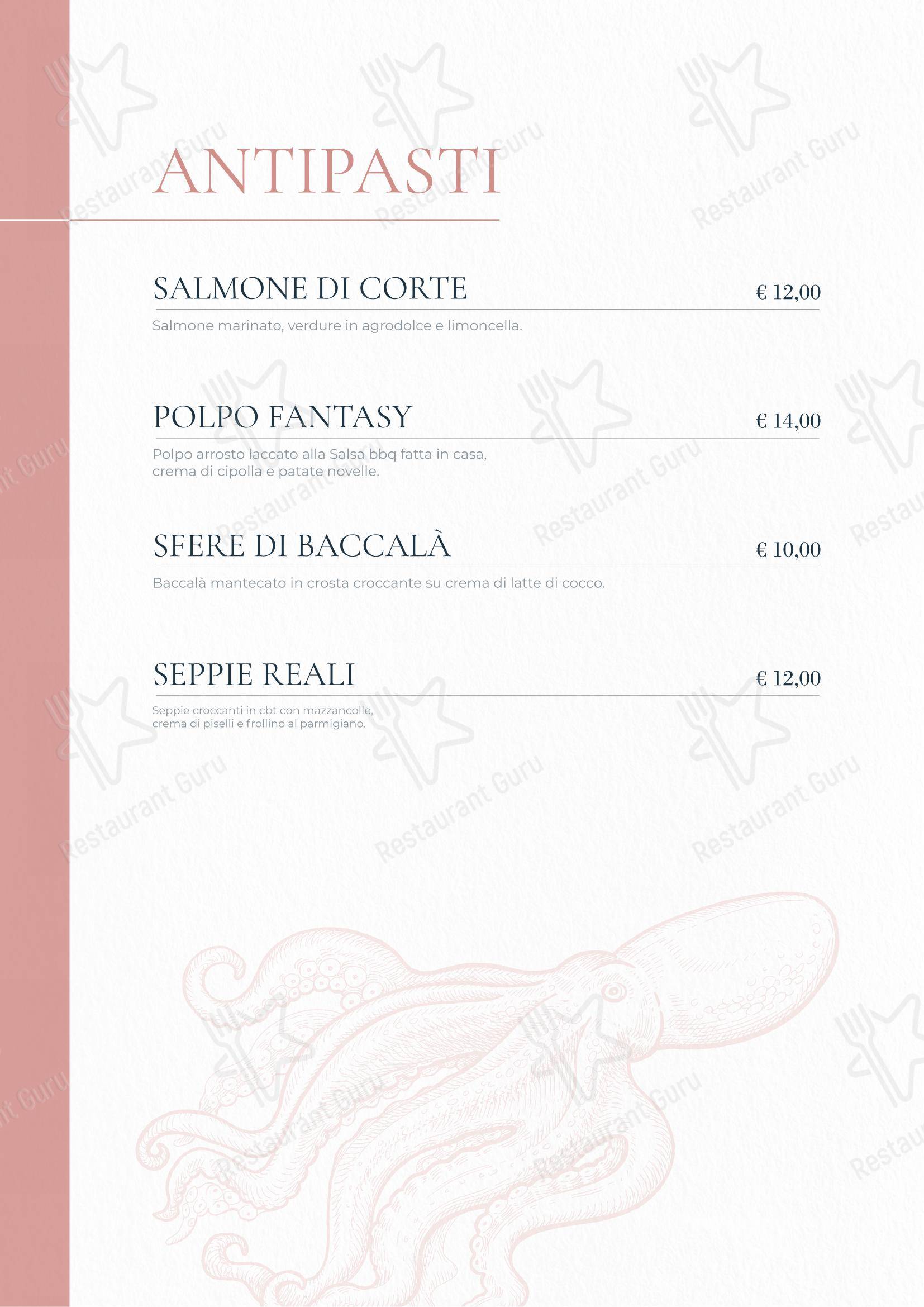 Queens Caffè Bistrot Ristorante Molfetta in Molfetta - Menu