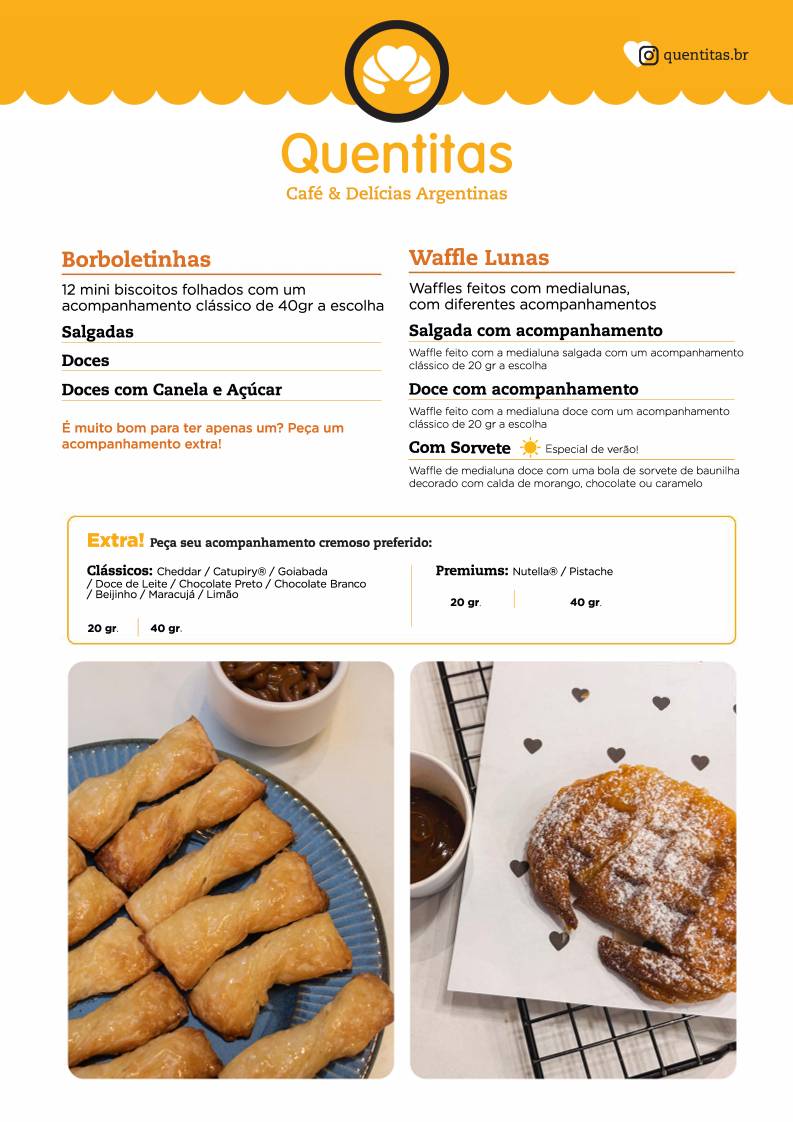 Quentitas Café & Delícias Argentinas cardápio