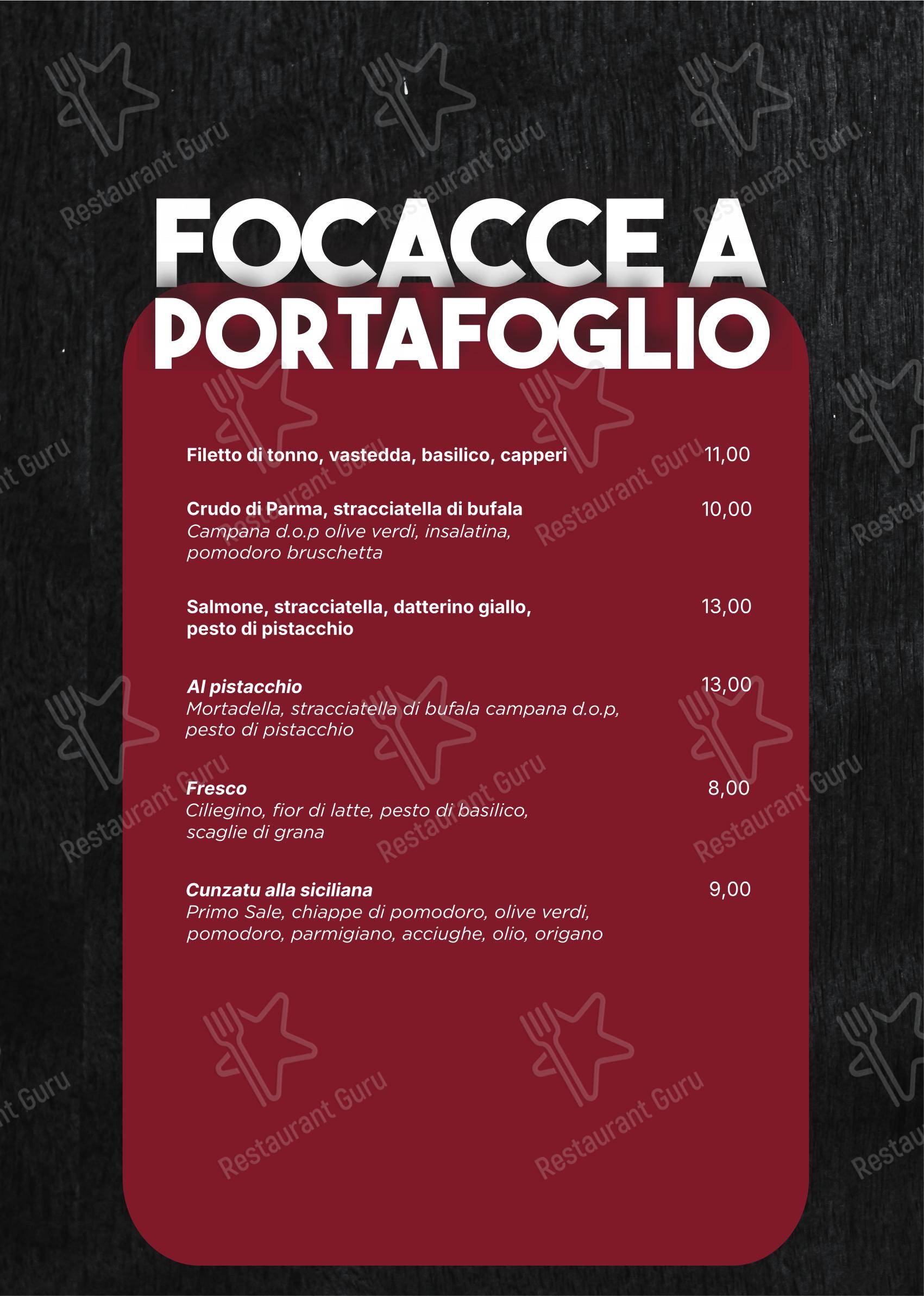 Pizzeria Queto in Città in Agrigento - Menu bar