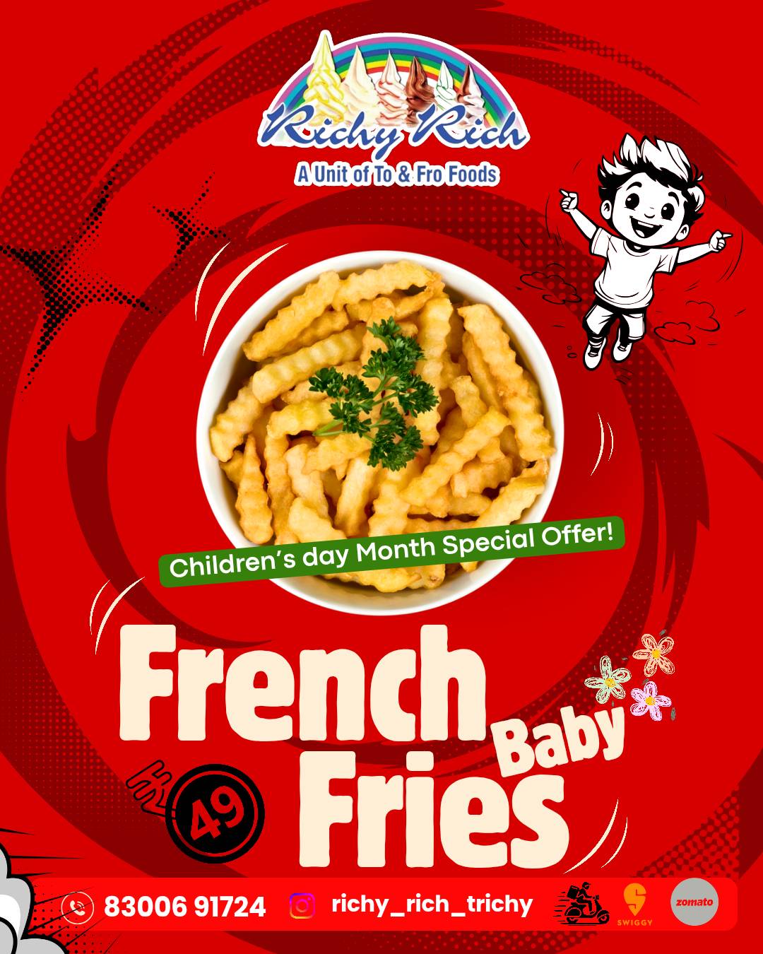 RICHY RICH menu