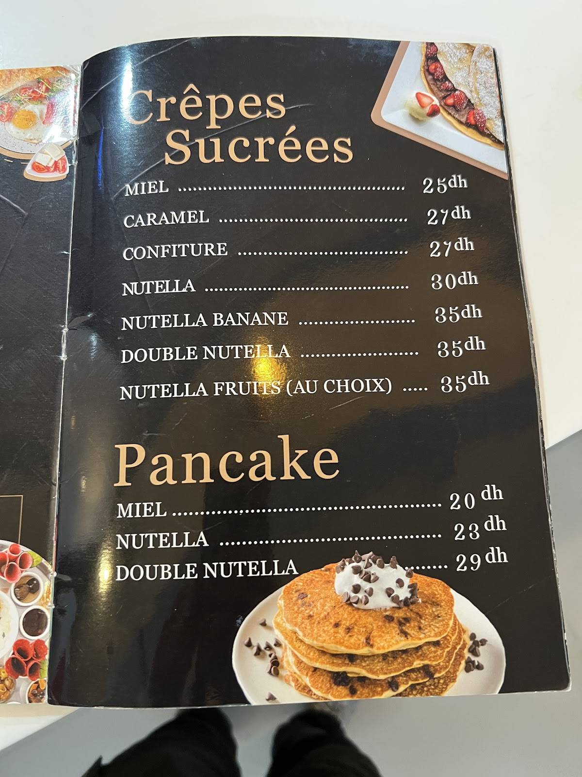 Menu de Tacos de Nice (Agdal)