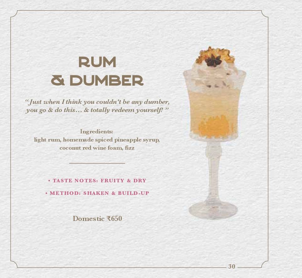 Radio Room Coimbatore menu