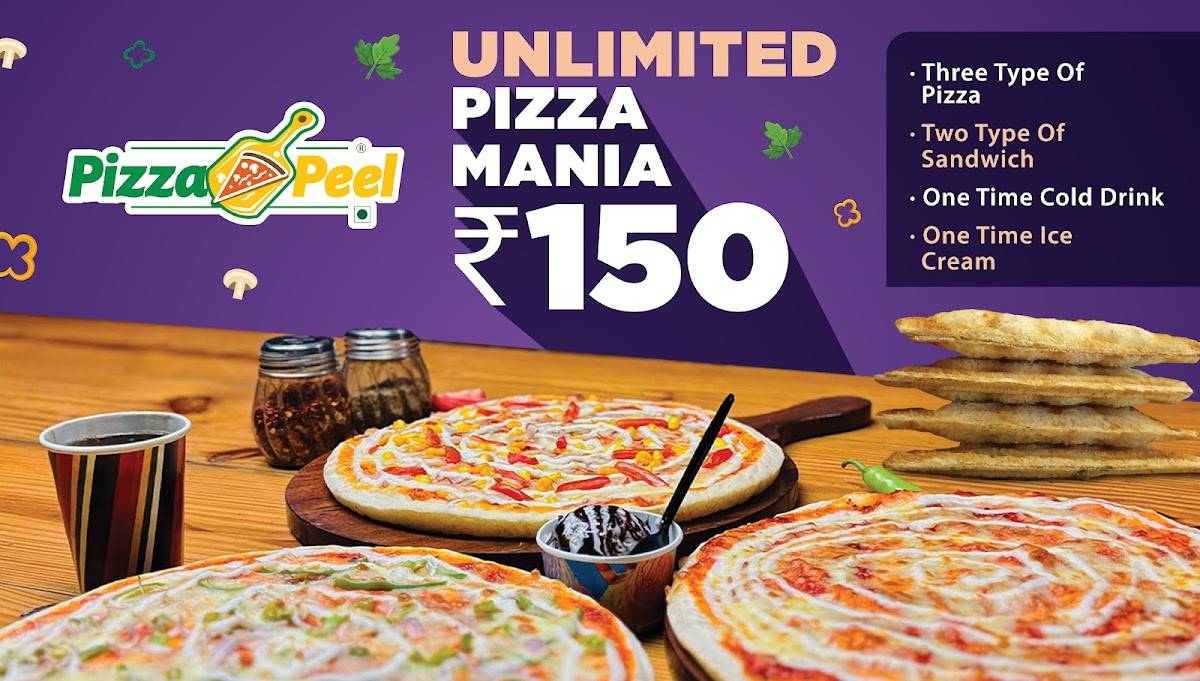 Pizza Peel menu