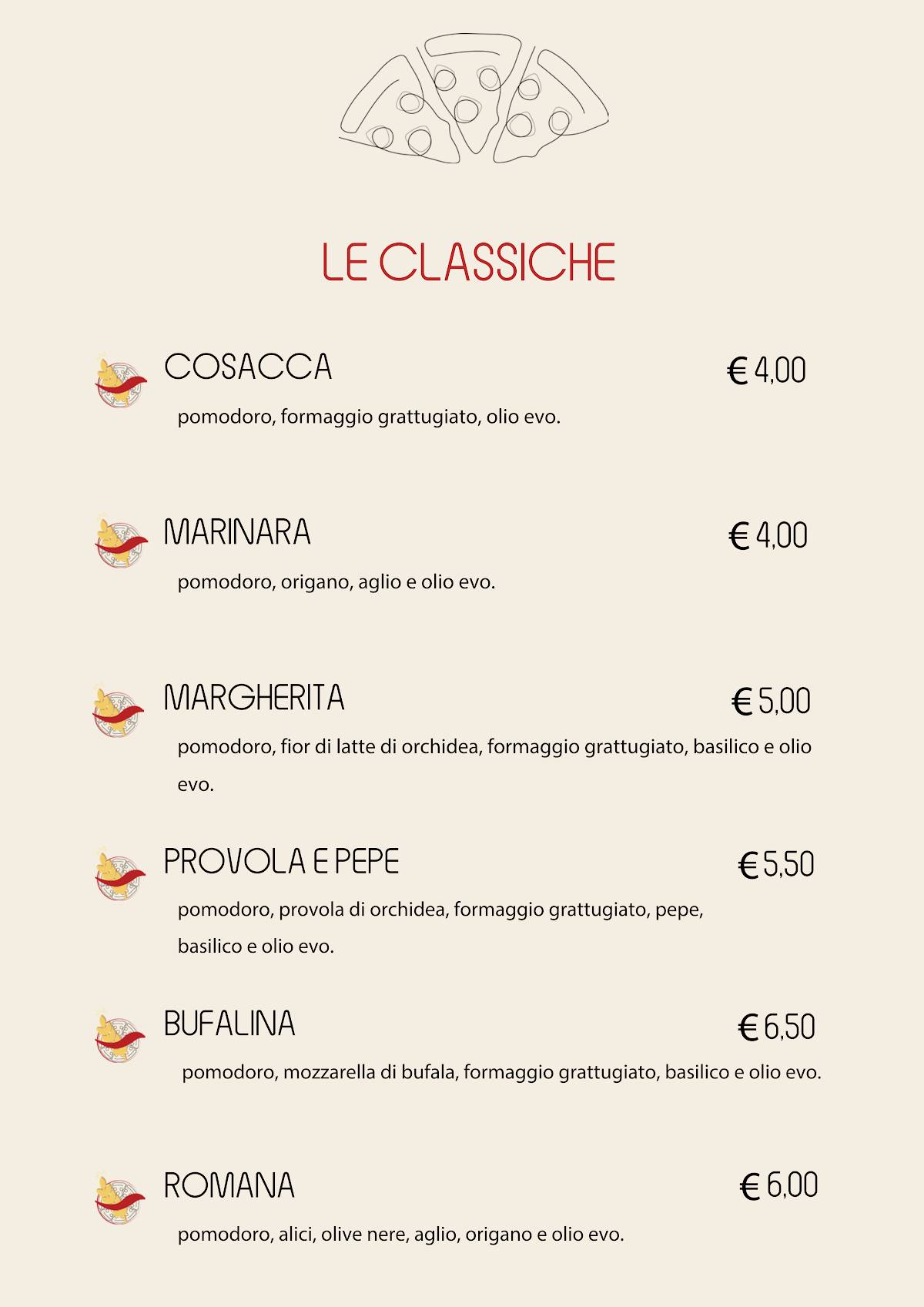 Menu di ReImpasto 