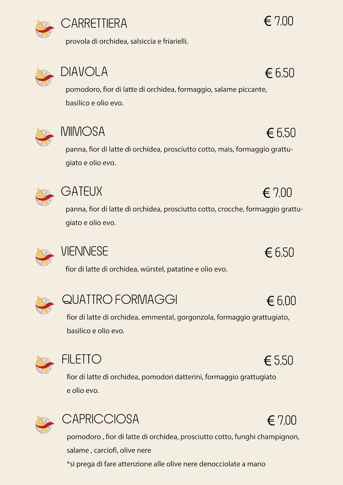 Menu di ReImpasto 