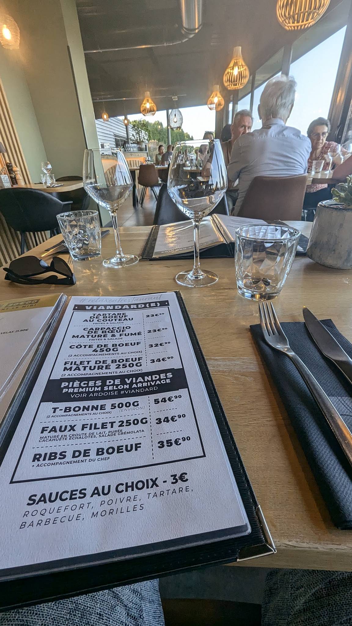 Menu de Relax'Eat