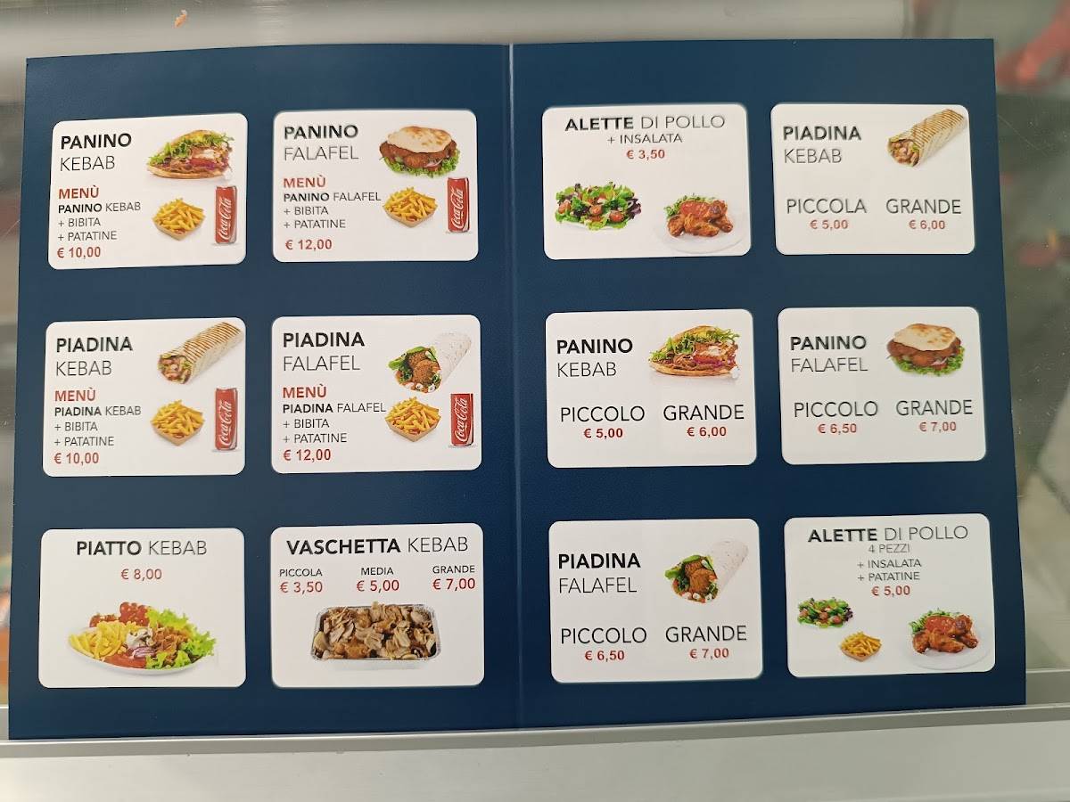 Menu di Ali HAQ Kebab & Panini 