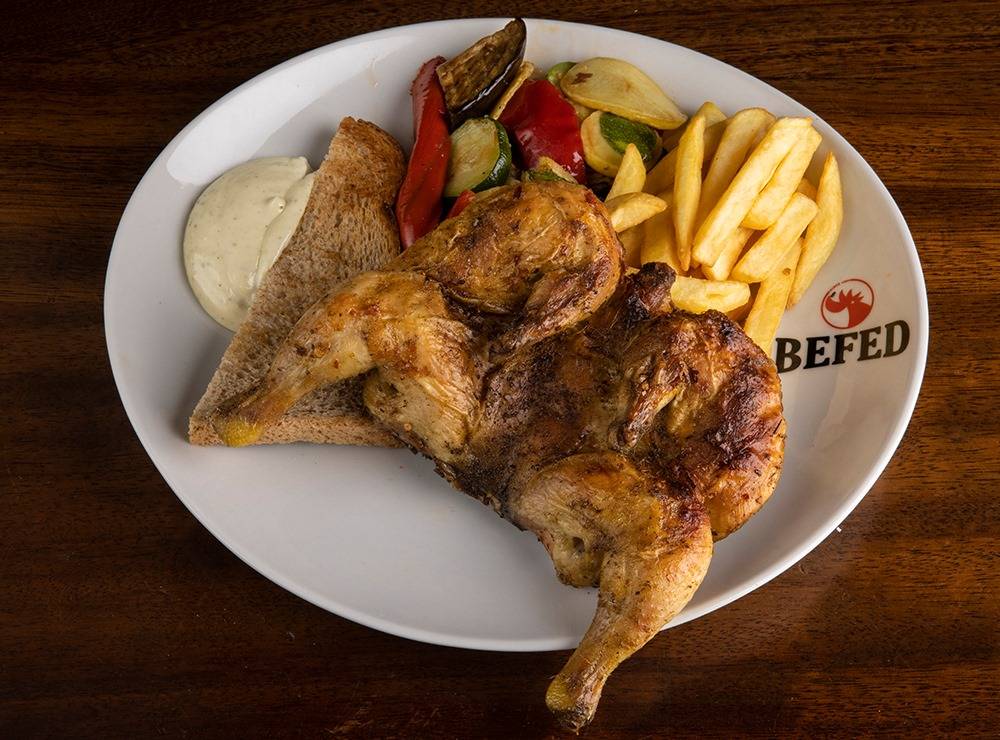 Menu de BEFED Romaest
